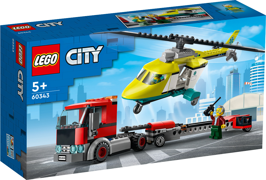 LEGO Pelastushelikopterin kuljetusauto - Gigantti verkkokauppa