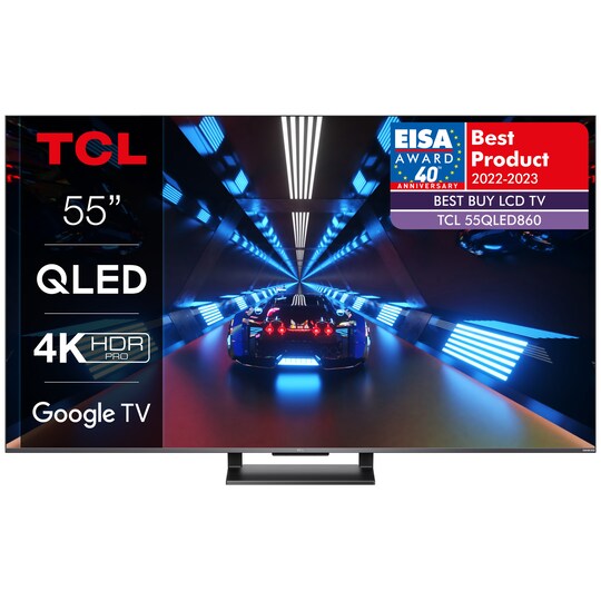 TCL 55 QLED860 4K LED älytelevisio (2022) - Gigantti verkkokauppa
