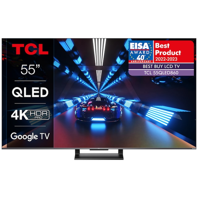 TCL 55   QLED860 4K LED älytelevisio (2022)
