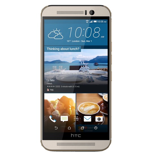 HTC One M9 (kulta/hopea) - Gigantti verkkokauppa