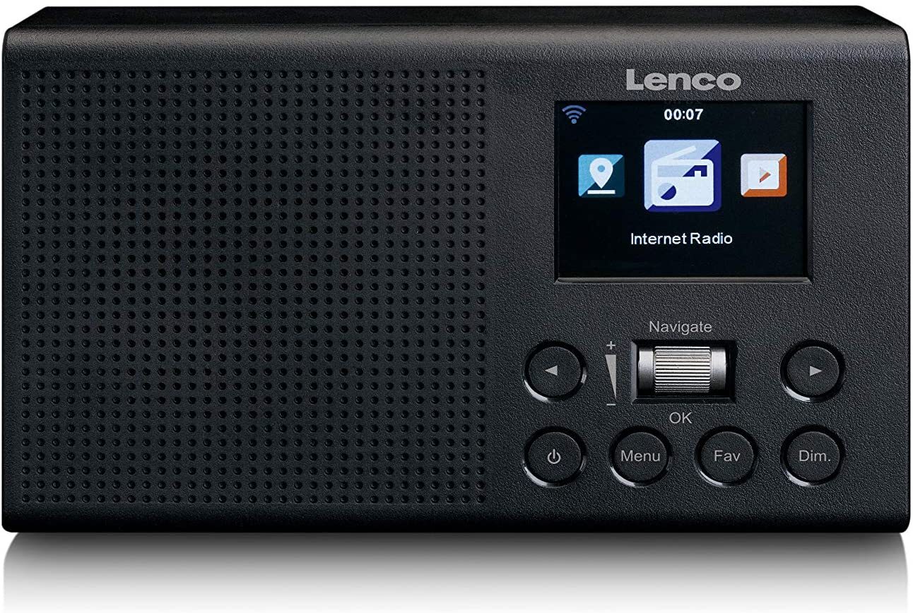 Lenco DIR-60 Internet Radio, Musta - Gigantti verkkokauppa
