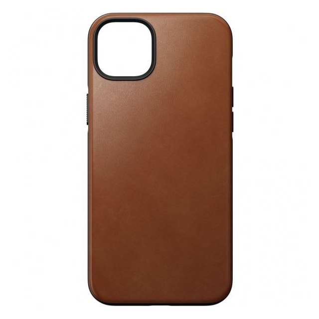 NOMAD iPhone 14 Plus Kuori Modern Leather Case English Tan