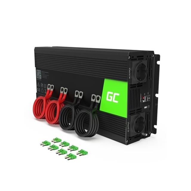 Green Cell Voltage Car Inverter 12V till 220V - 3000W/6000W