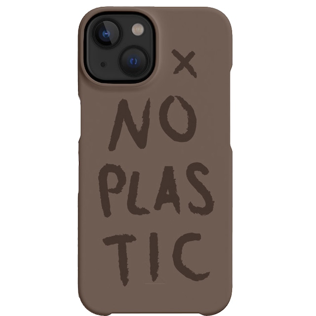 A Good Company iPhone 14 No Plastic suojakuori (ruskea)