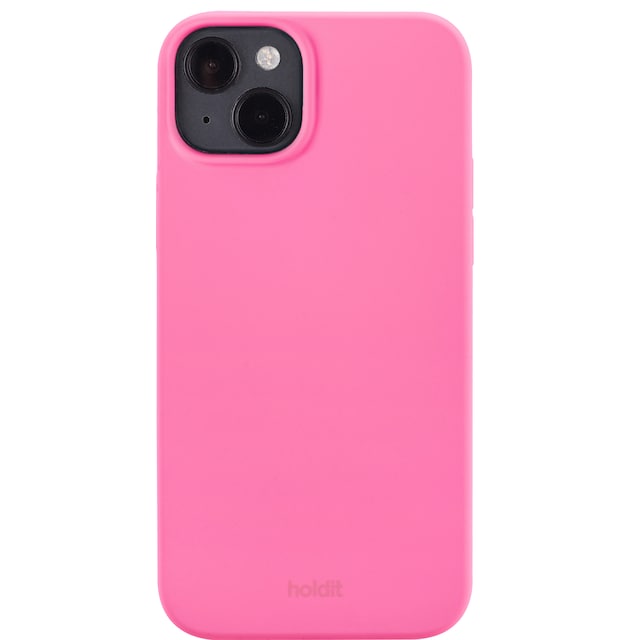 holdit iPhone 14 Plus Kuori Silikoni Bright Pink