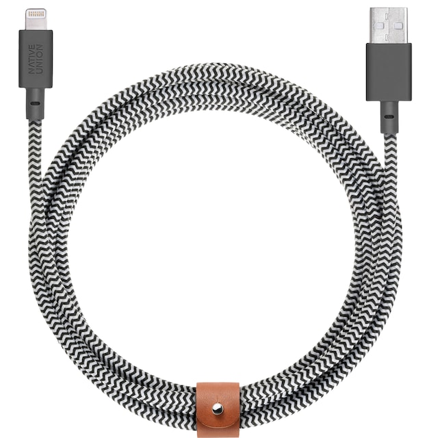 Native Union Belt XL USB-A - Lightning kaapeli (seepra)