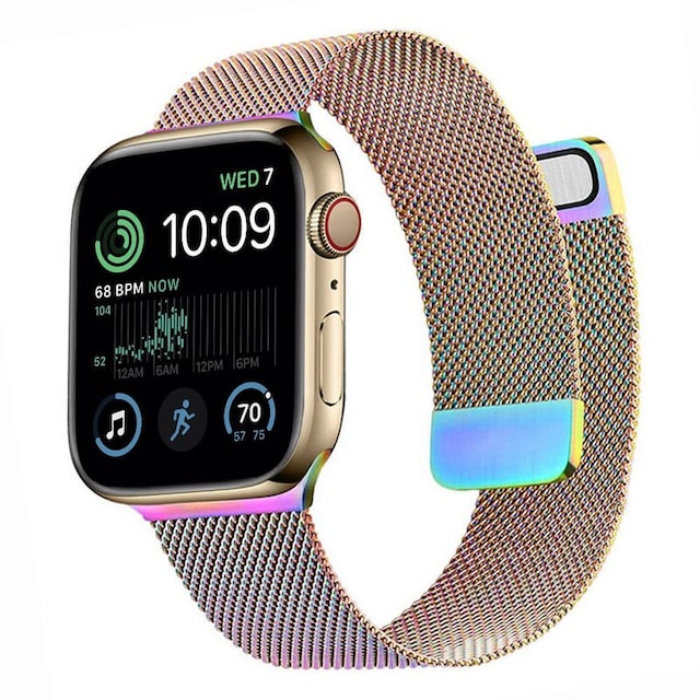 Milanese Rannekoru Apple Watch SE 2022 (44mm) - Rainbow