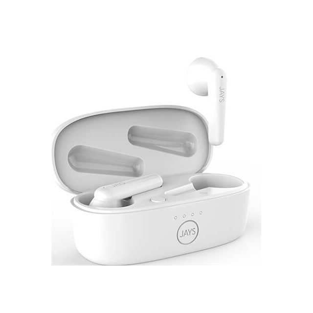 Jays t-Six täysin langattomat in-ear kuulokkeet (valkoinen)