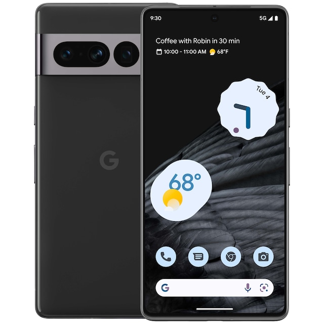 Google Pixel 7 Pro älypuhelin 12/128 GB (Obsidian)