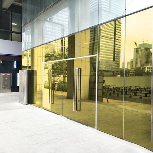 Yksisuuntainen peiliikkunakalvo, staattinen kiinnitys Kulta 60 x 400 cm -  Gigantti verkkokauppa