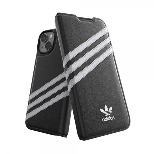 Adidas iPhone 14 Kotelo 3 Stripes Booklet Case Musta Valkoinen - Gigantti  verkkokauppa