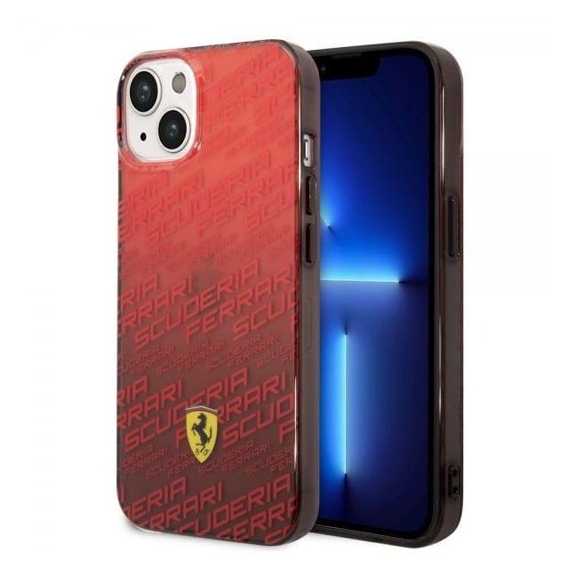 Ferrari iPhone 14 Kuori Gradient Scuderia Punainen