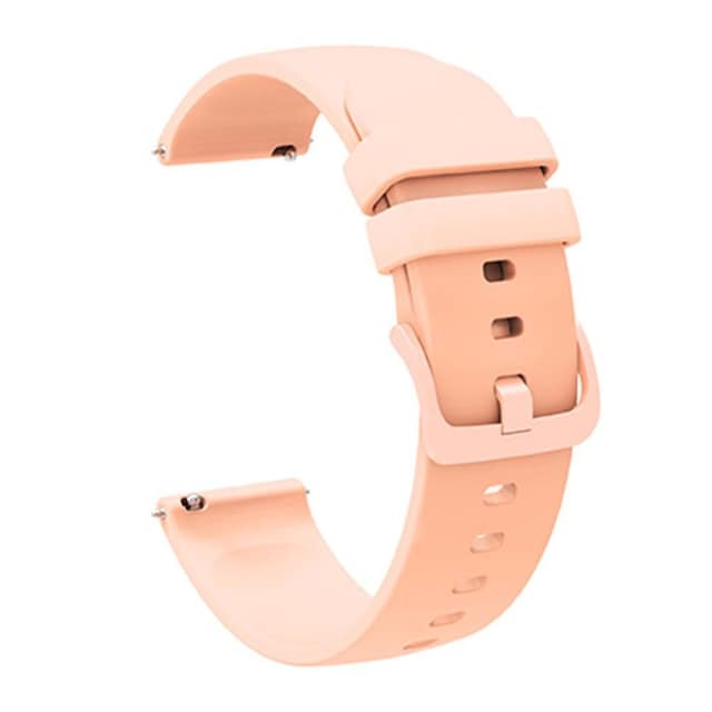 SKALO Silikoniranneke Samsung Watch Active2 44mm - Pinkki