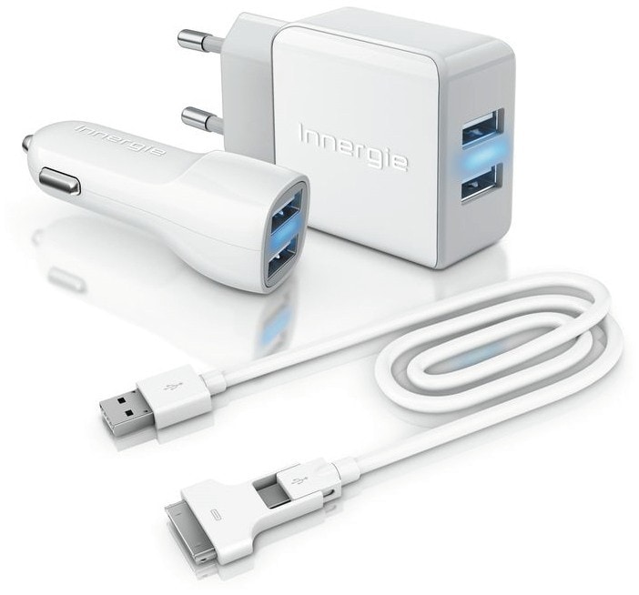 Innergie Duo USB matkalaturipakkaus - Gigantti verkkokauppa