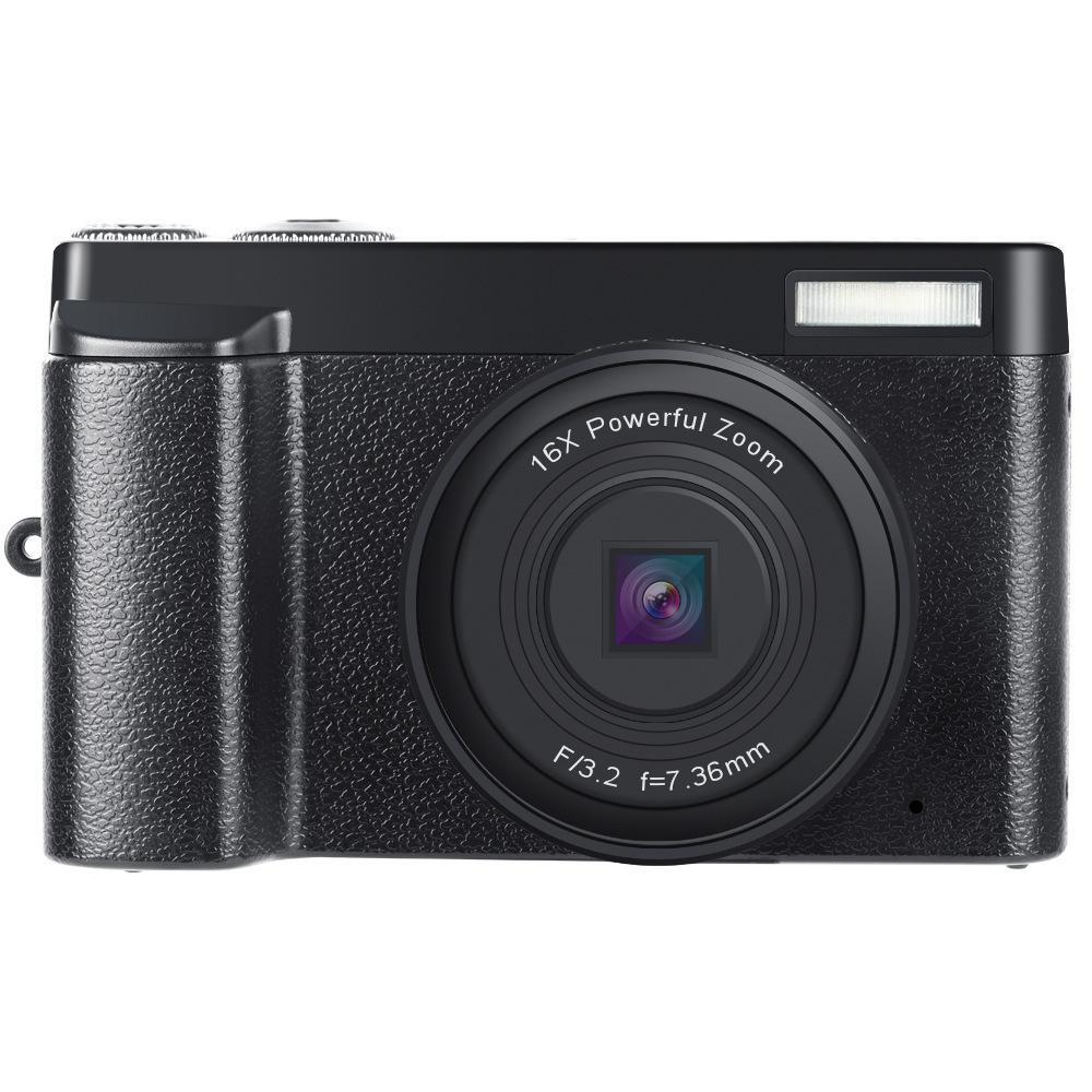 Digikamera 24 MP, HD 1080p ja 16x Zoom Black - Gigantti verkkokauppa