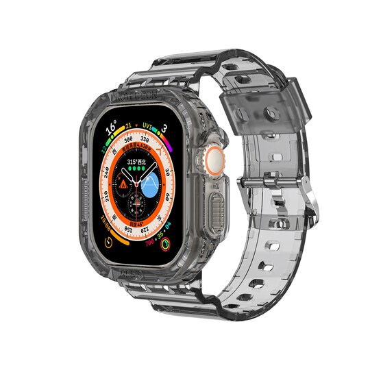 Kellon hihna puskurikotelolla Musta Apple Watch Ultra (49 mm) - Gigantti  verkkokauppa