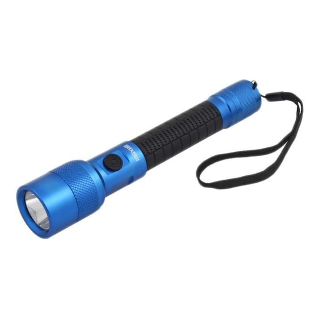 Maxell UV LED taskulamppu, IP44, alumiinia, sininen
