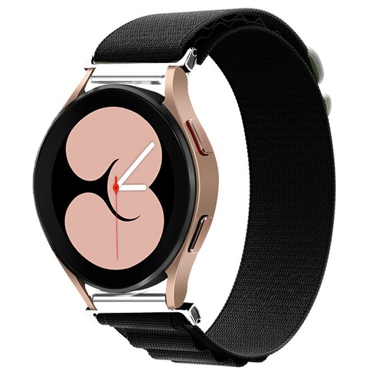 Nylon kellon ranneke Musta Samsung Galaxy Watch SM-R800 - Gigantti  verkkokauppa