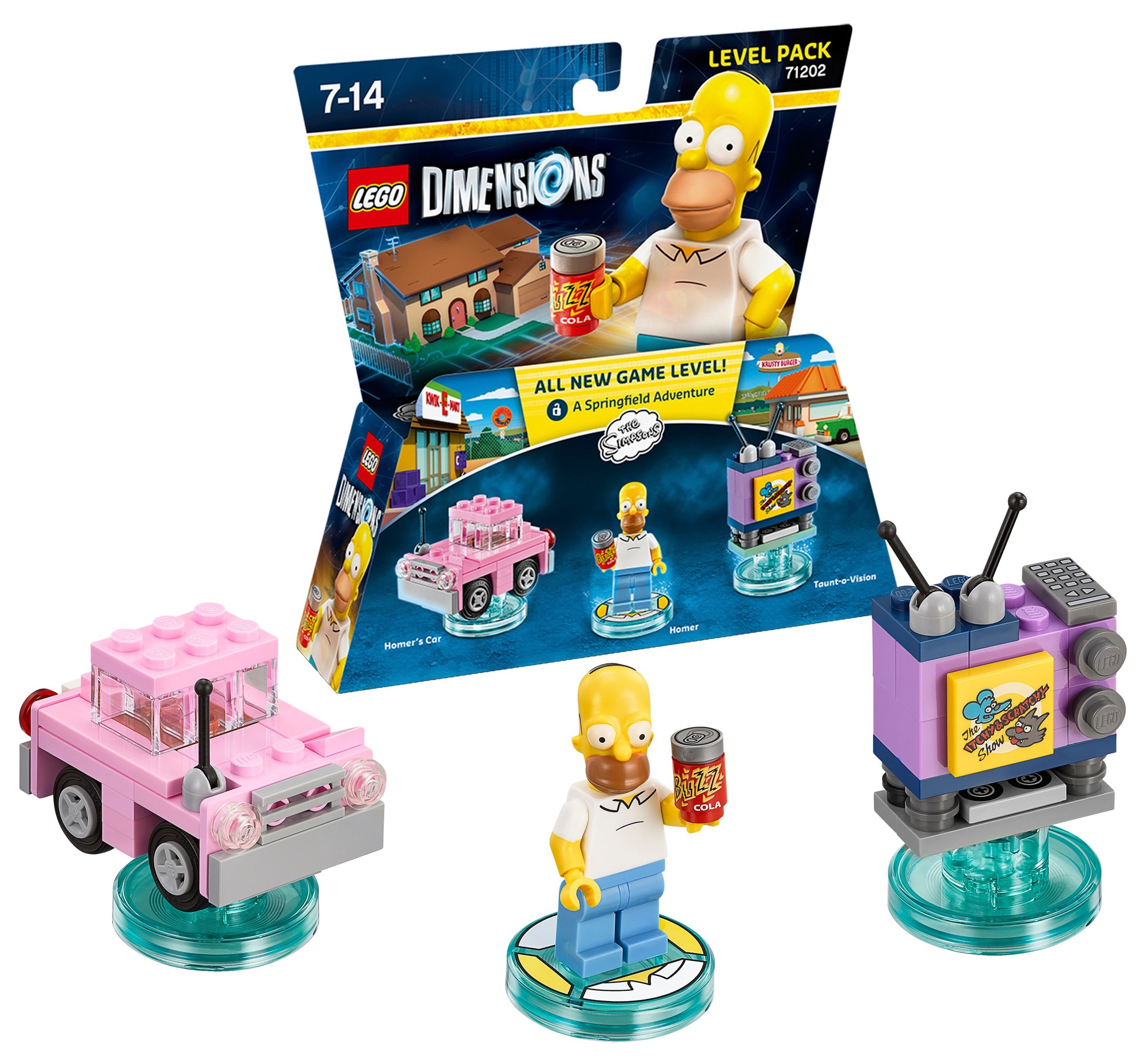LEGO Dimensions Level Pack - The Simpsons - Gigantti verkkokauppa