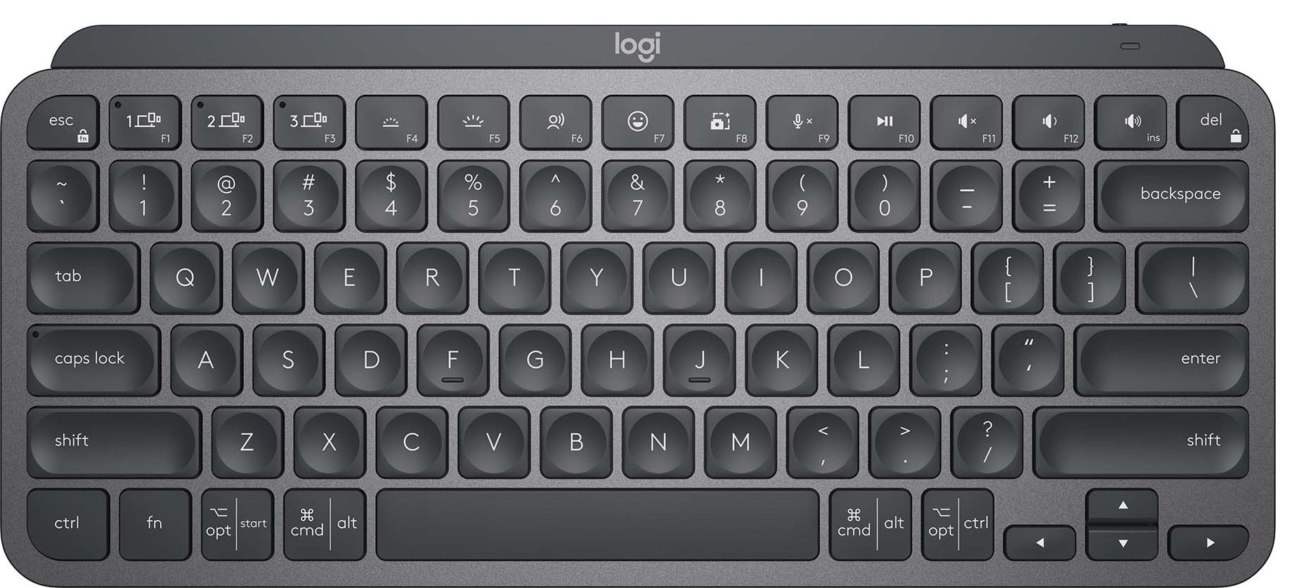 Logitech MX Keys Mini langaton näppäimistö (grafiitti) - Gigantti  verkkokauppa