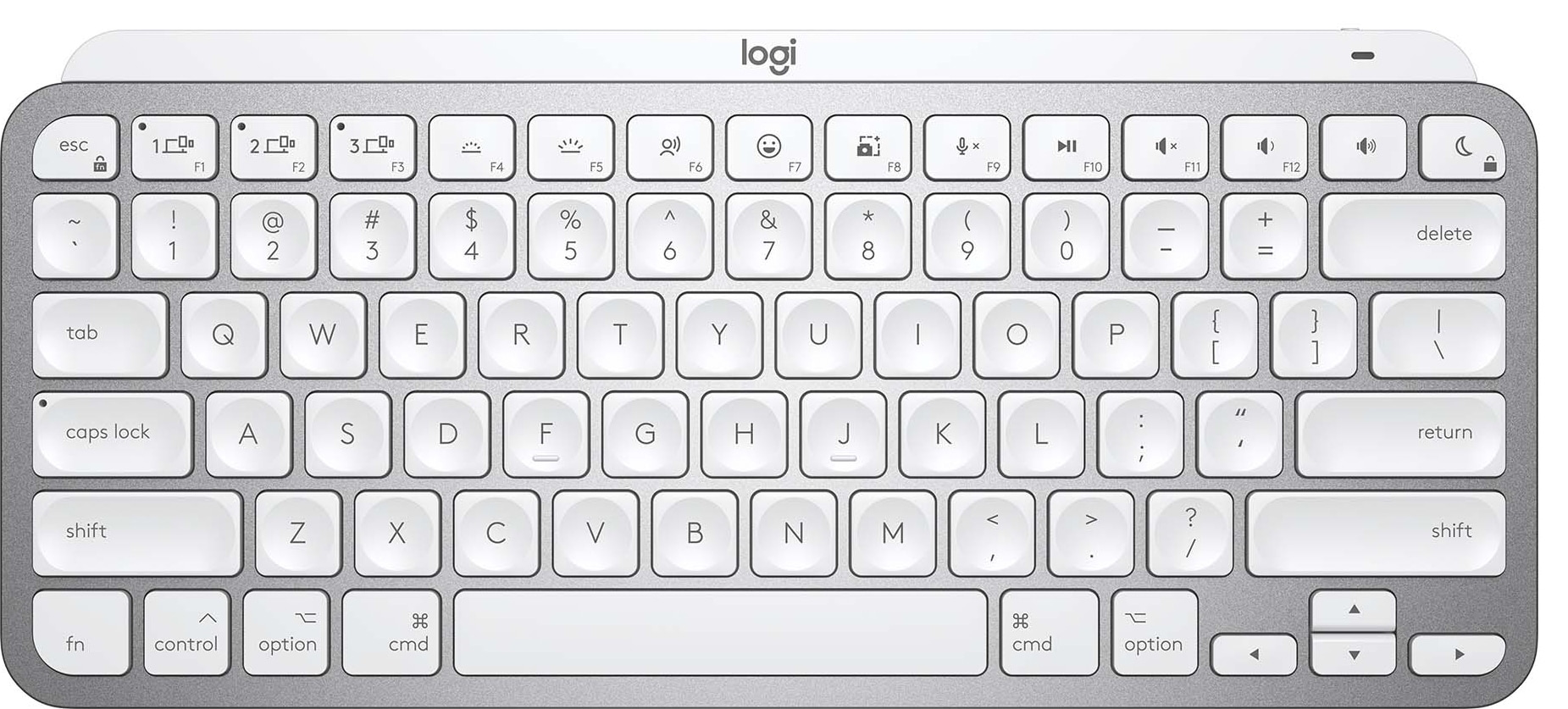 Logitech MX Keys Mini for Mac langaton näppäimistö (vaaleanharmaa) -  Gigantti verkkokauppa