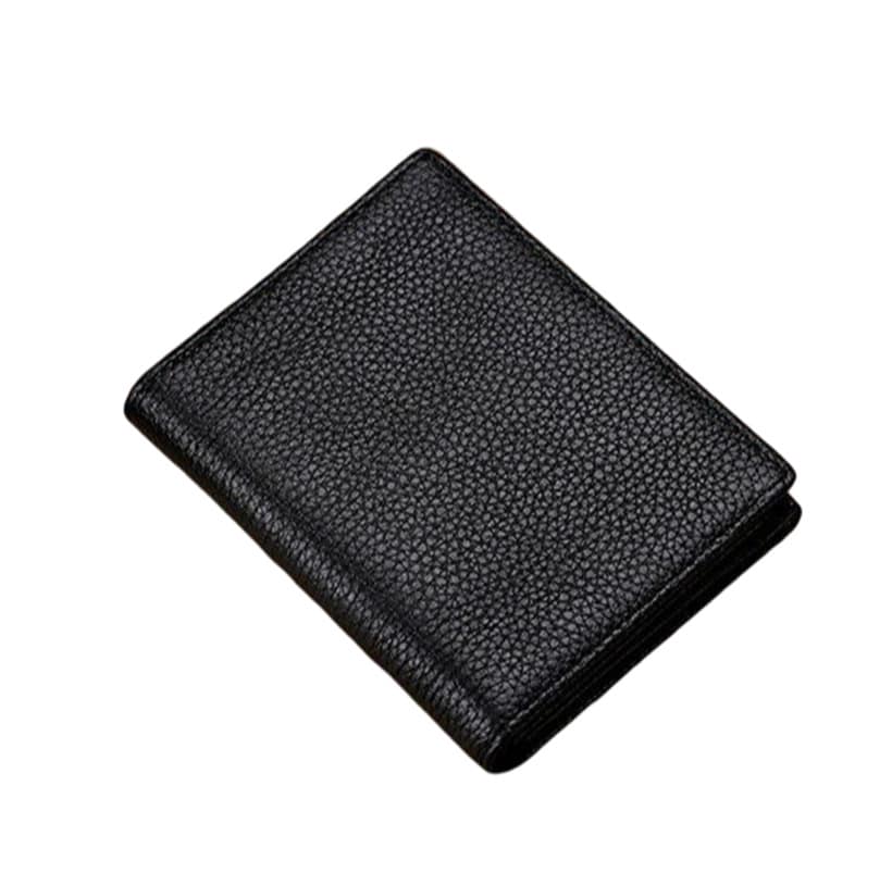 INF Lompakko ID-taskulla aitoa nahkaa, musta Pystysuuntainen tyyppi -  Gigantti verkkokauppa