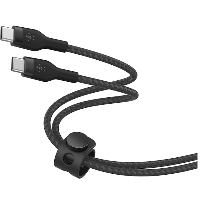Belkin BoostCharge Pro Flex USB-C - USB-C 2.0 kaapeli (musta)