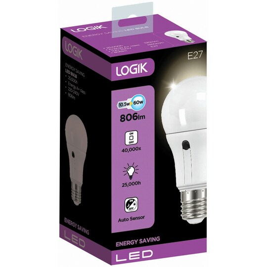 Logik LED-lamppu 11W E27 - Gigantti verkkokauppa