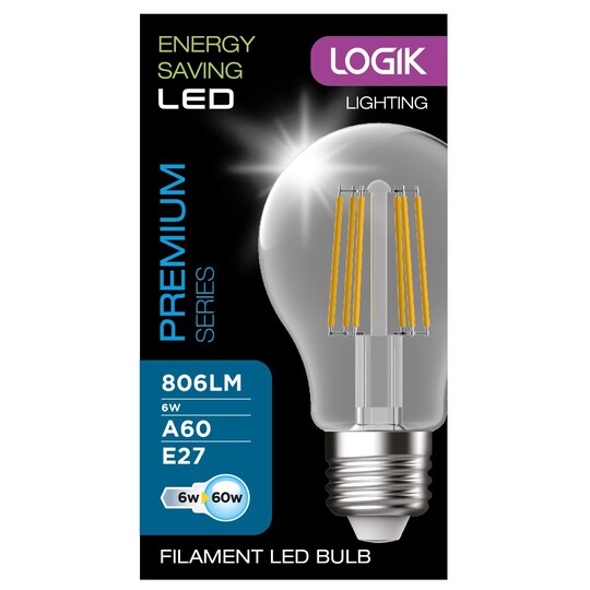 Logik LED-lamppu LL6E27F16 - Gigantti verkkokauppa