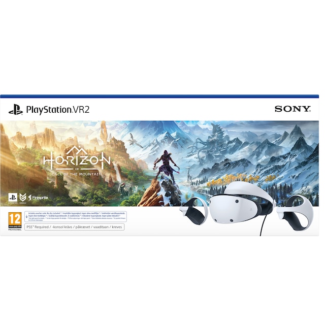 PlayStation VR2 VR-lasit Horizon Call of the Mountain pakkaus - PSVR2
