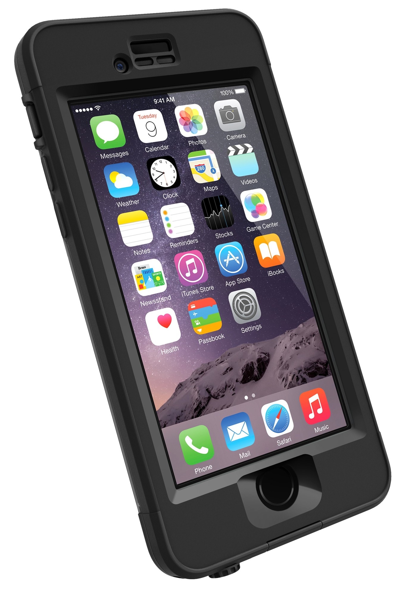 LifeProof Nuud -suojakotelo iPhone 6 (musta) - Gigantti verkkokauppa
