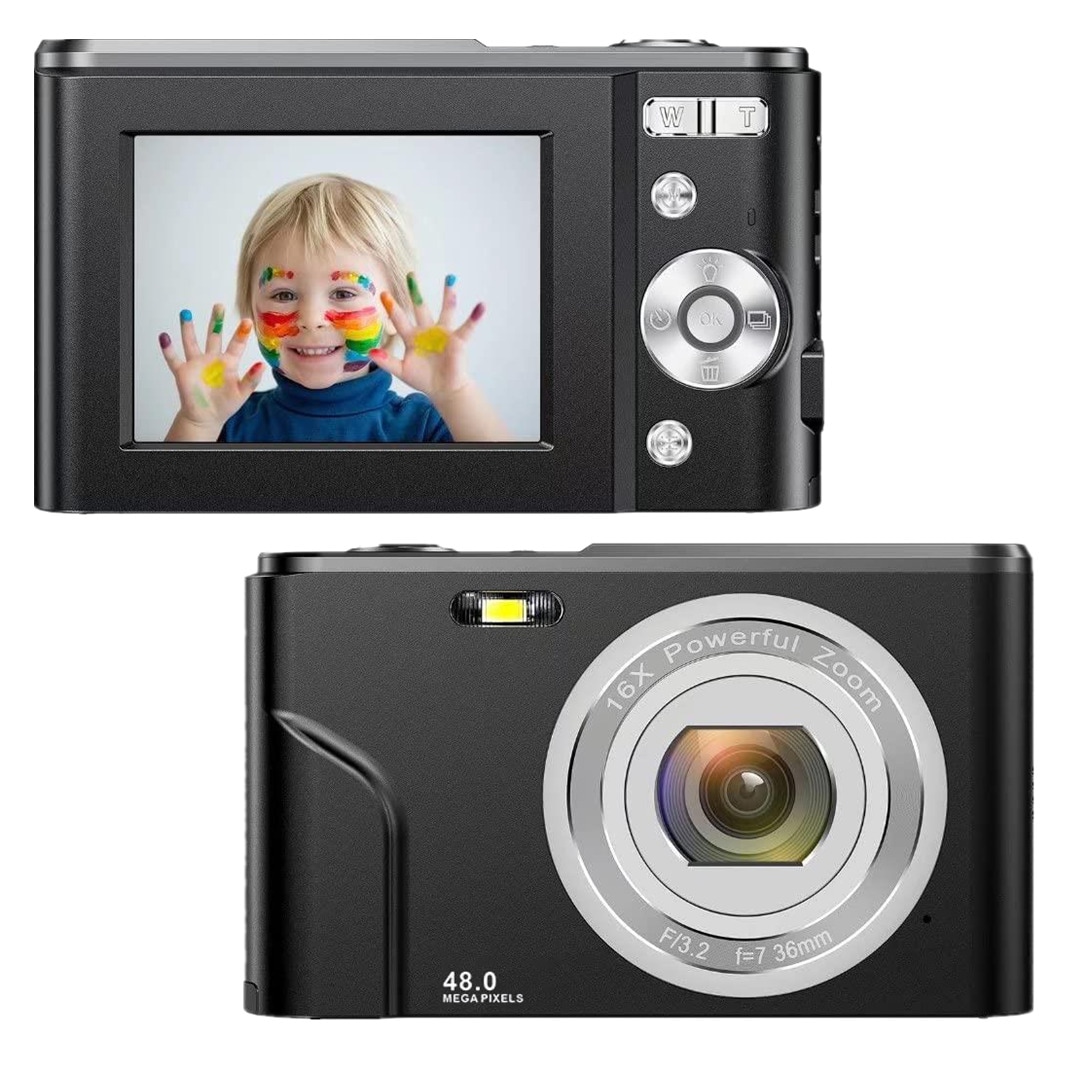 Digikamera 48 MP, HD 1080p ja 16x zoom - Gigantti verkkokauppa