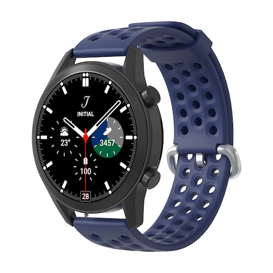 Kellon ranneke silikoni 22 mm Tummansininen L Samsung Galaxy Watch 46  mm/Watch 3 45 mm/Gear S3 Classic/S3 Frontier, Huawei Watch GT2, Garmin  Vivoactive 4 45 mm/Venu 2 45 mm, Fossil Gen 5 Carlyle - Gigantti  verkkokauppa