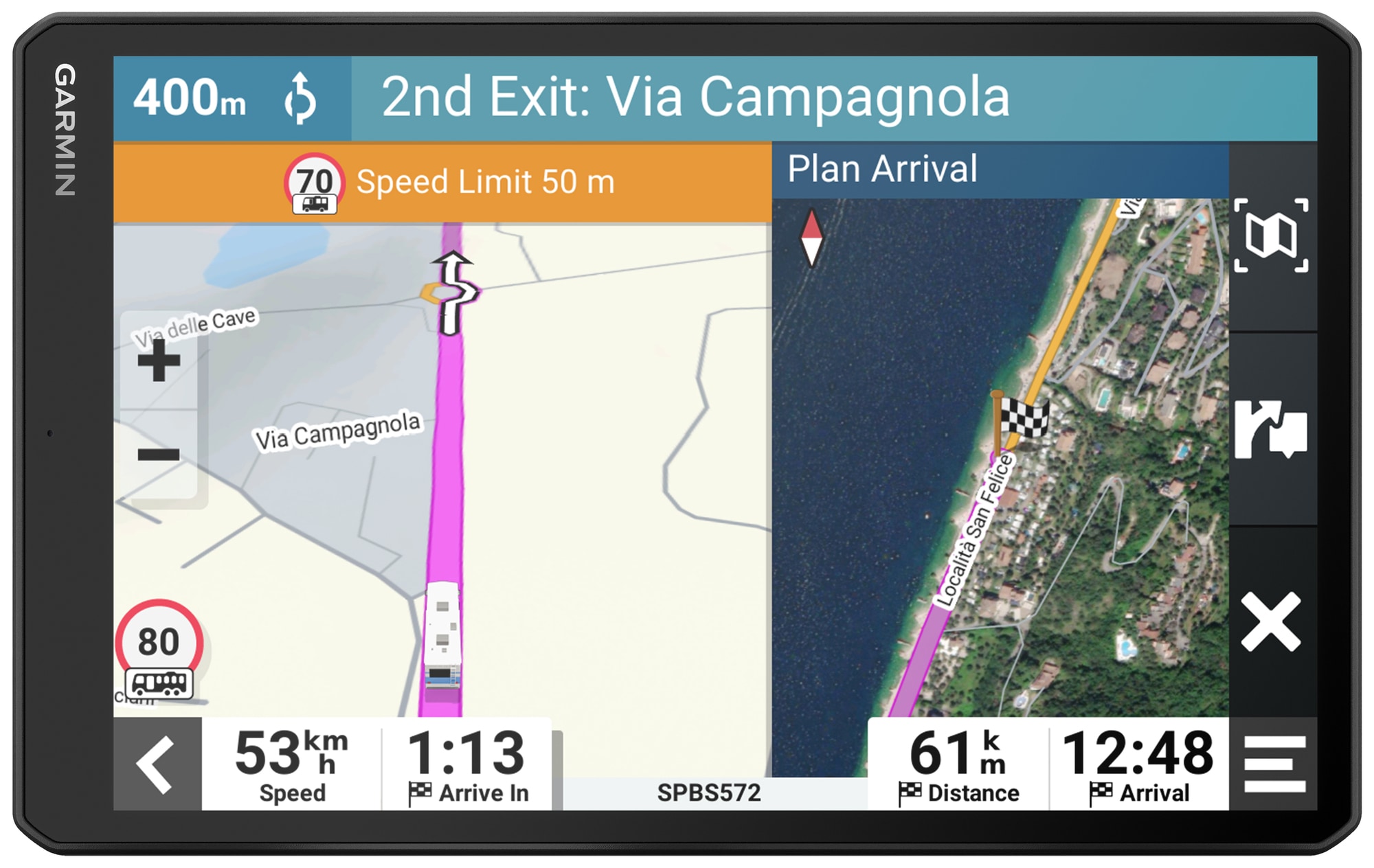 Garmin Camper 1095 GPS-navigaattori - Gigantti verkkokauppa