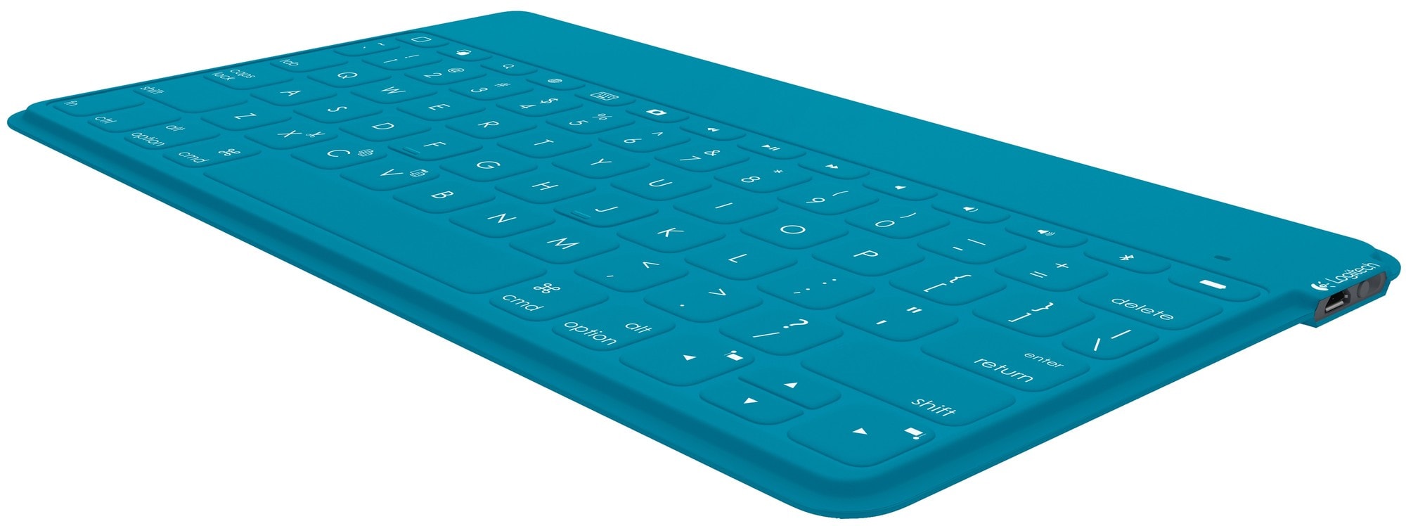Logitech Keys-To-Go iPad näppäimistö (sininen) - Gigantti verkkokauppa