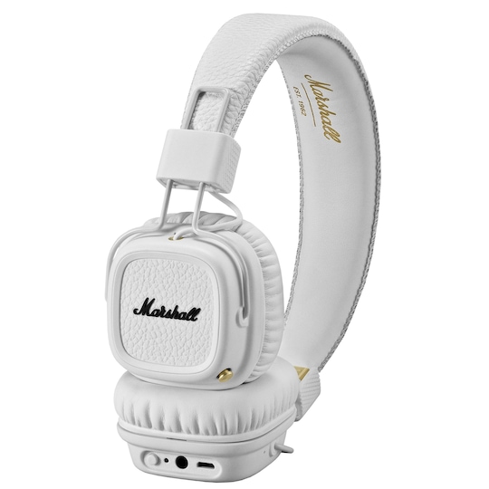 Marshall Major II langattomat kuulokkeet (valkoinen) - Gigantti verkkokauppa