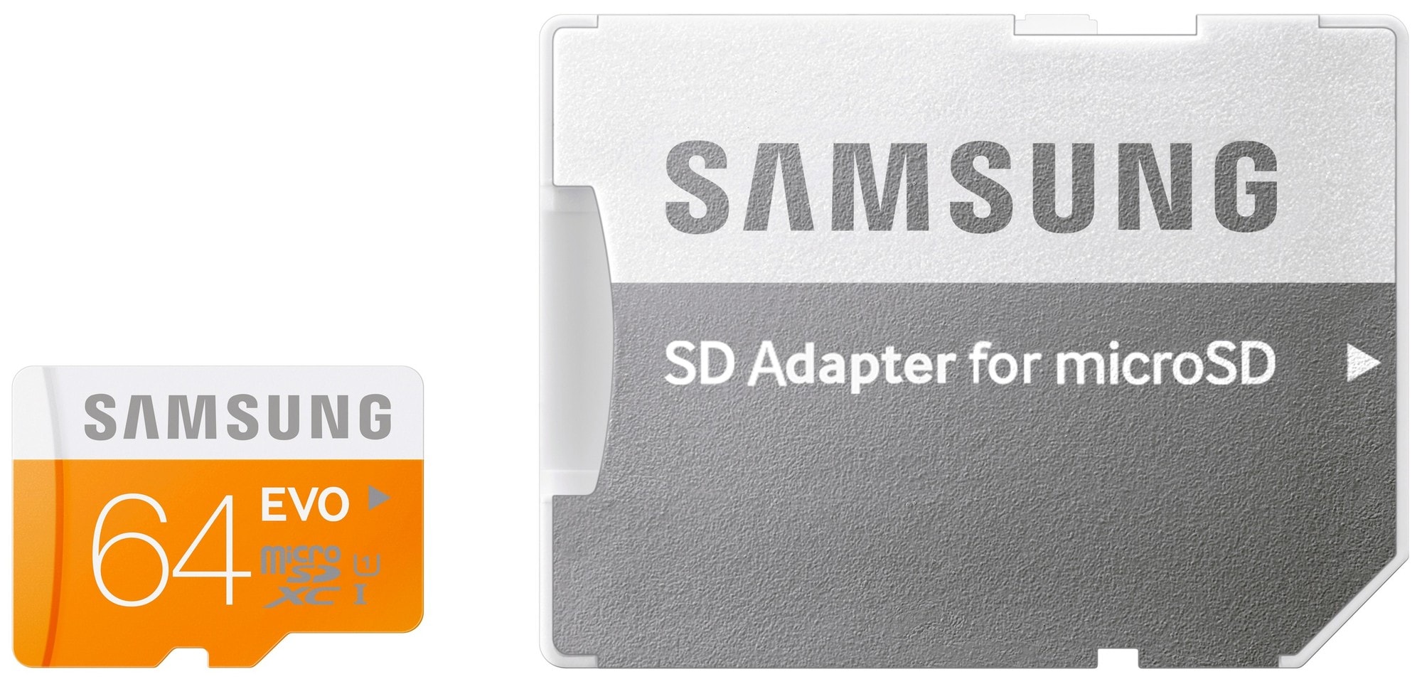 Samsung Micro SDXC EVO muistikortti 64 GB ja adapteri - Gigantti  verkkokauppa