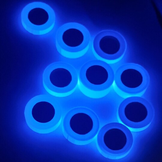 Fluoresoiva teippi kodin sisustamiseen Varoitus Sininen 1.2 cm/3 m -  Gigantti verkkokauppa