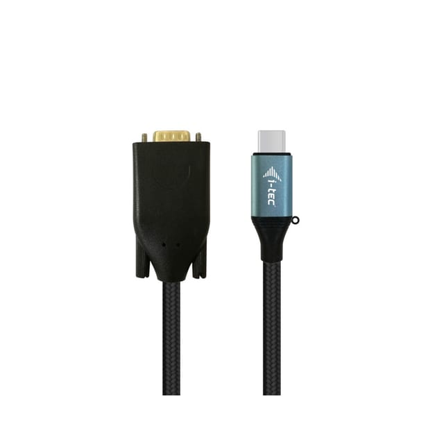 i-tec C31CBLVGA60HZ, 1,5 m, USB Type-C, VGA (D-Sub), Hankoppling, Honkoppling, 1