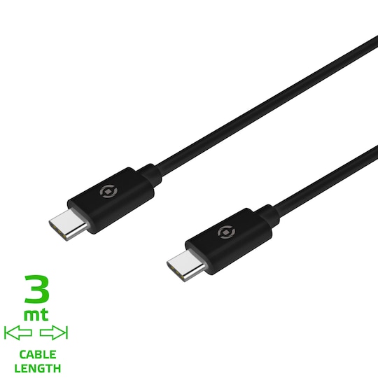 USB-PD USB-C - USB-C Cable 60W 3m - Gigantti verkkokauppa