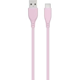 Goji USB-A - USB-C kaapeli 2 m (vaaleanpunainen)