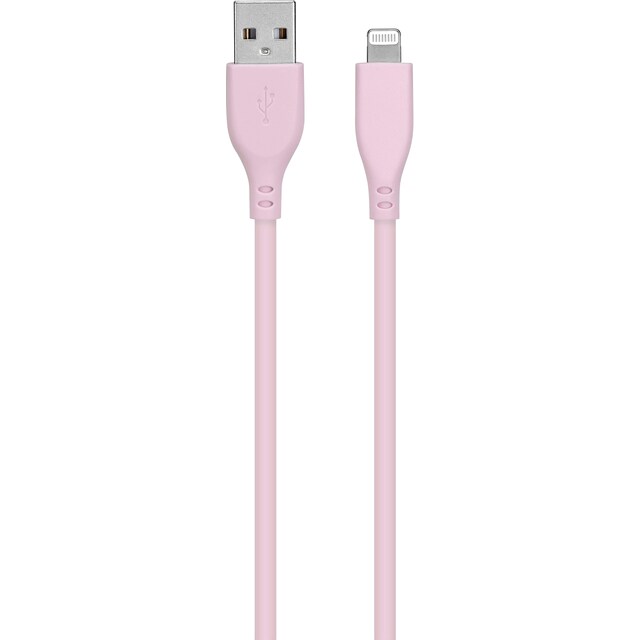 Goji USB-A - Lightning kaapeli 1,8m (vaaleanpunainen)