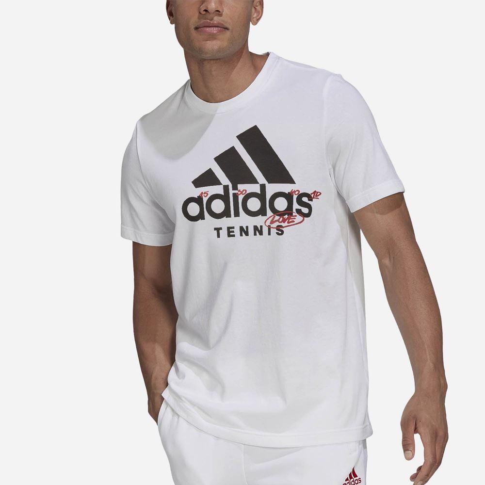 Adidas Tennis Graphic Logo, Miesten padel ja tennis T-paita - Gigantti  verkkokauppa