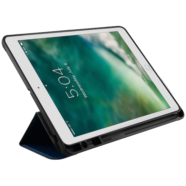XQISIT Piave iPad 10,2" suojakotelo (sininen)