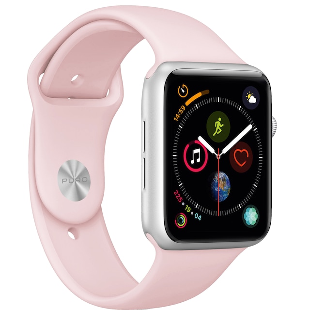 Puro Icon Apple Watch 38-41 mm ranneke (vaaleanpunainen)