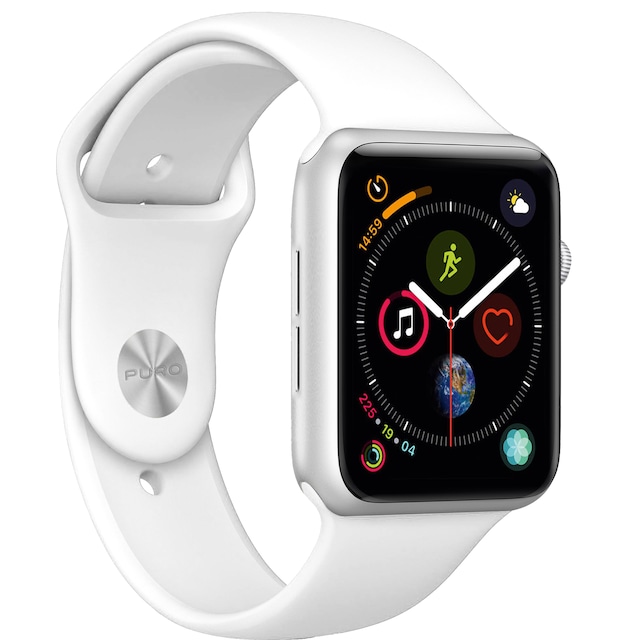 Puro Icon Apple Watch 38-41mm ranneke (valkoinen)