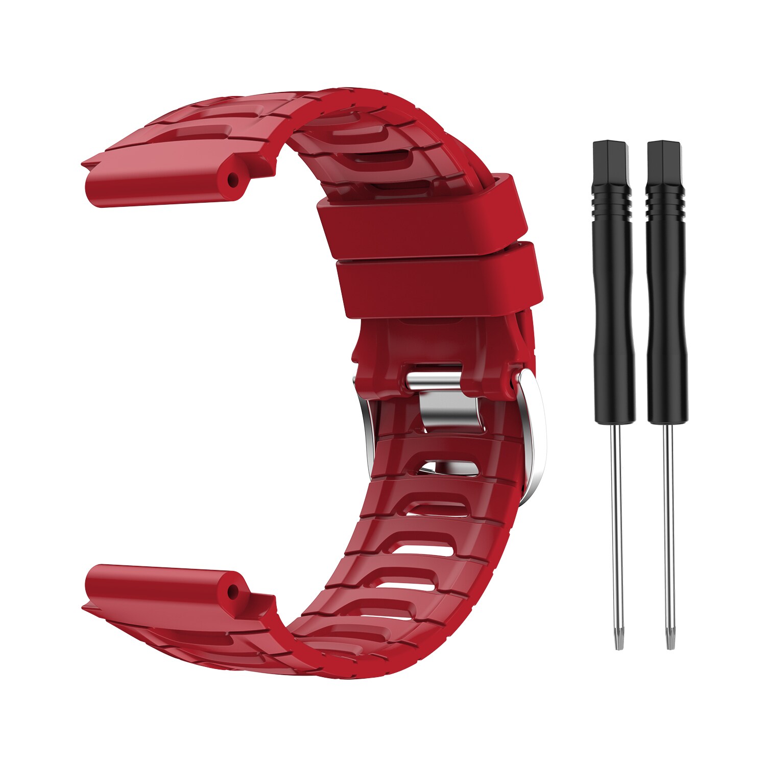 Kellon ranneke silikoni Punainen Garmin 920XT - Gigantti verkkokauppa