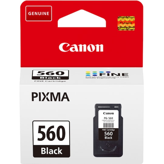 Canon PG-560 mustekasetti (musta) - Gigantti verkkokauppa