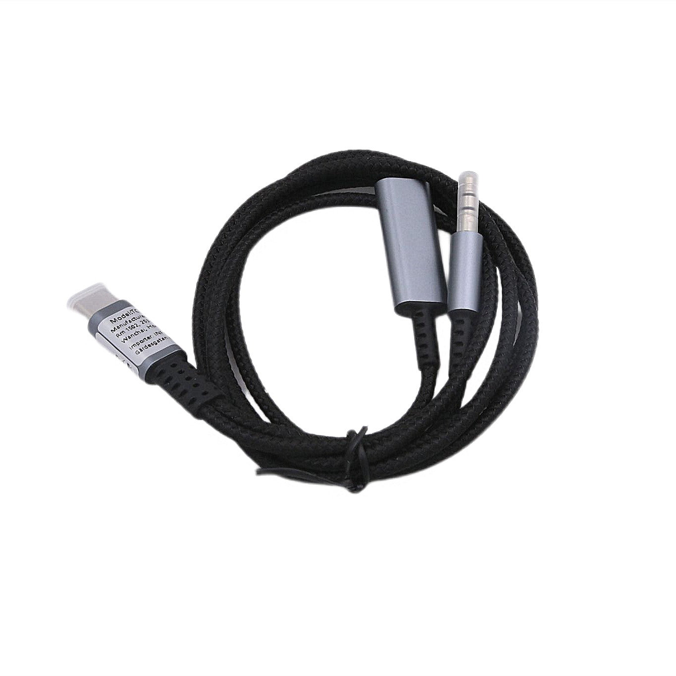 USB C - 3,5 mm kuuloke- ja laturisovitin Musta - Gigantti verkkokauppa