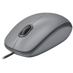 Logitech M110 Silent langallinen hiiri (harmaa)